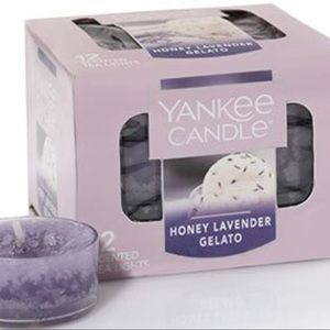 🕯Yankee Candle Tea Lights - Honey Lavender Gelato